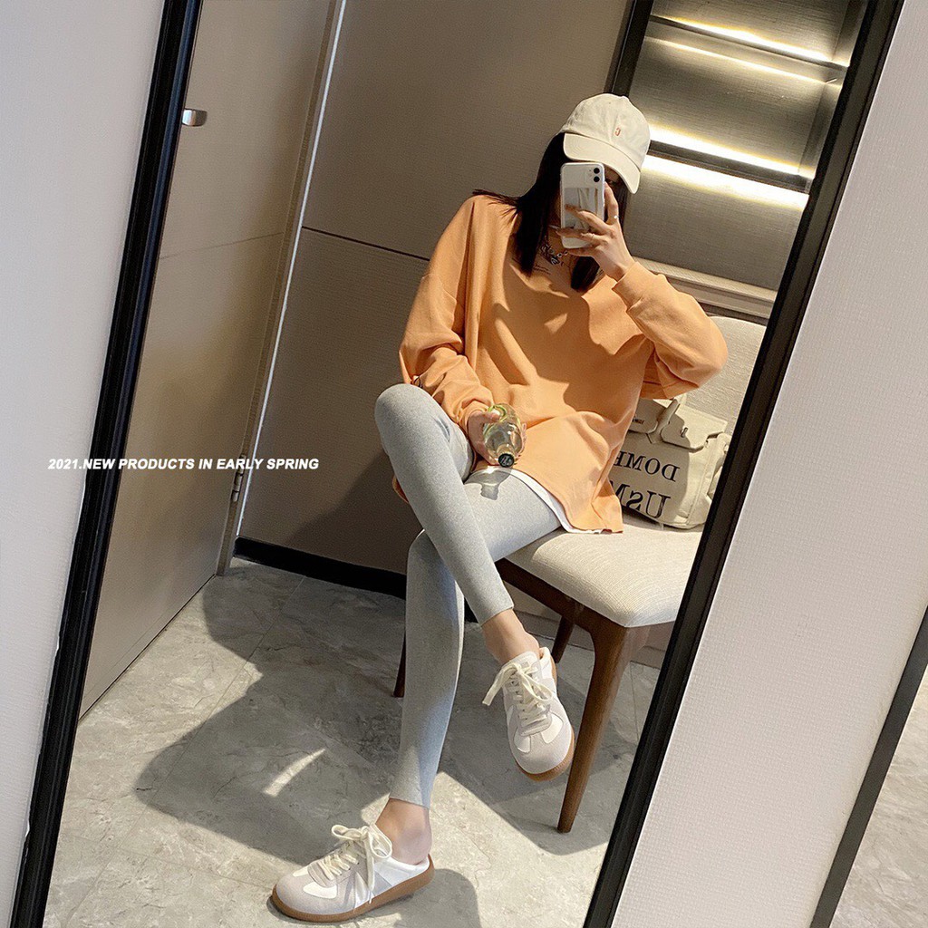 Quần legging dài nữ hffm có túi cạp cao nâng mông cotton dày dặn cao cấp DOVOHA HM02 | BigBuy360 - bigbuy360.vn