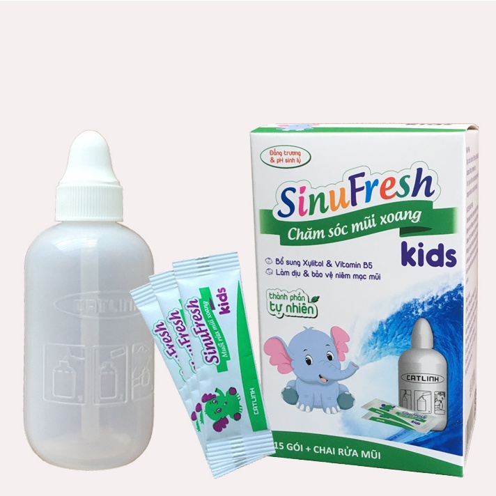 Muối Rửa Mũi Xoang Trẻ Em Sinu Fresh Kid