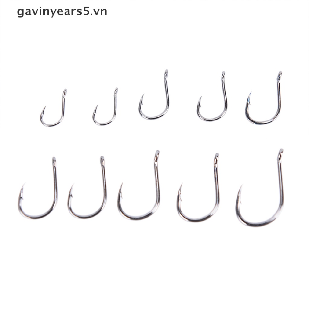 Set 100 móc câu bằng thép không gỉ chuyên dụng
