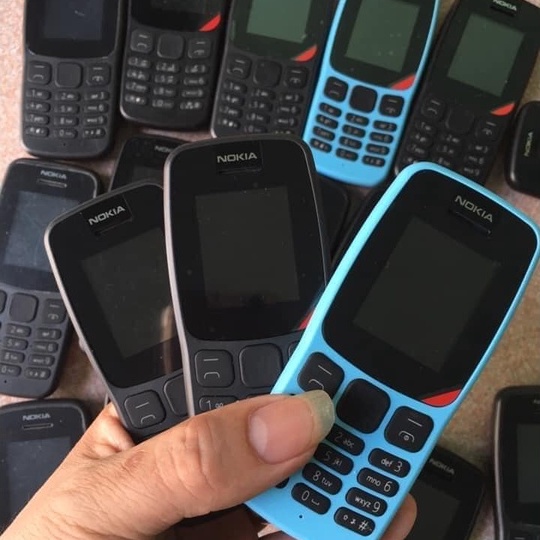 Điện thoại nokia 105 2017 1 sim và 2 sim giá rẻ không tưởng chính hãng like new đầy đủ pin sạc màu sắc ngẫu nhiên