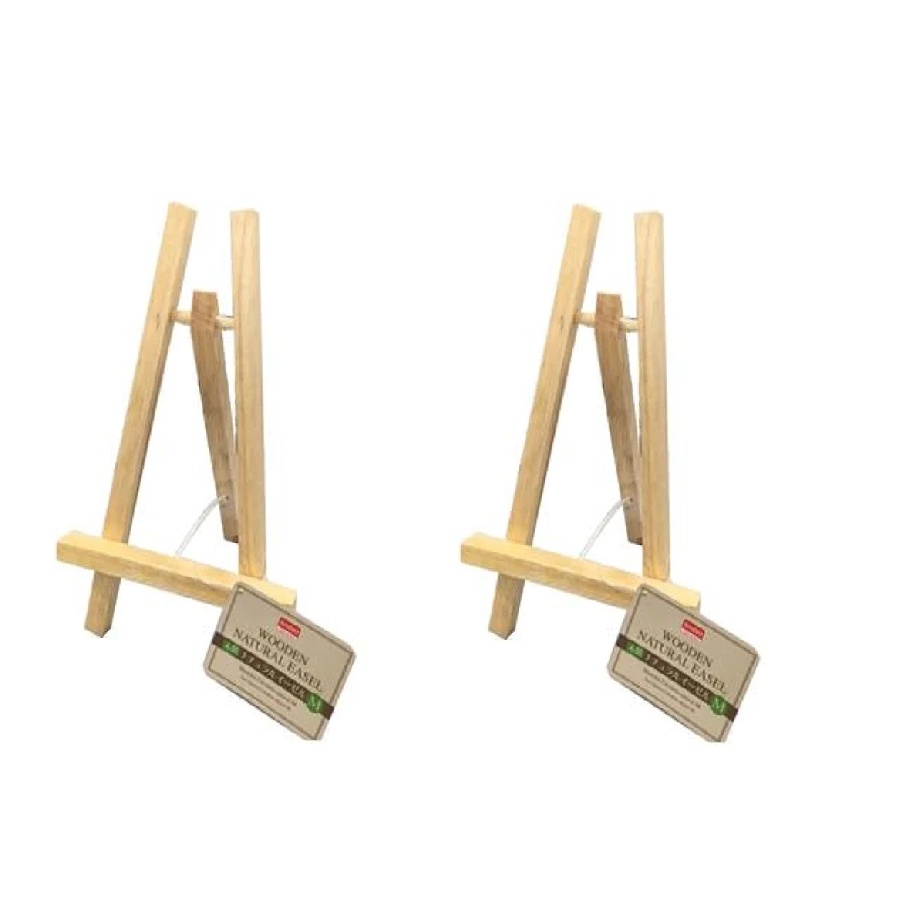 Daiso Giá khung ảnh bằng gỗ tự nhiên size M 15.5x3.2x23cm (cái)