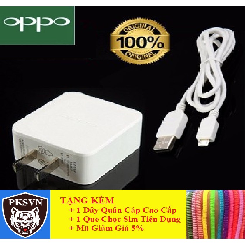 Bộ Củ Cáp Sạc OPPO 5V-2A💝CAO CẤP💝Bộ Sạc OPPO Chân Micro USB Sạc Nhanh Siêu Bền Hàng Chính Hãng - Bảo Hành 6T