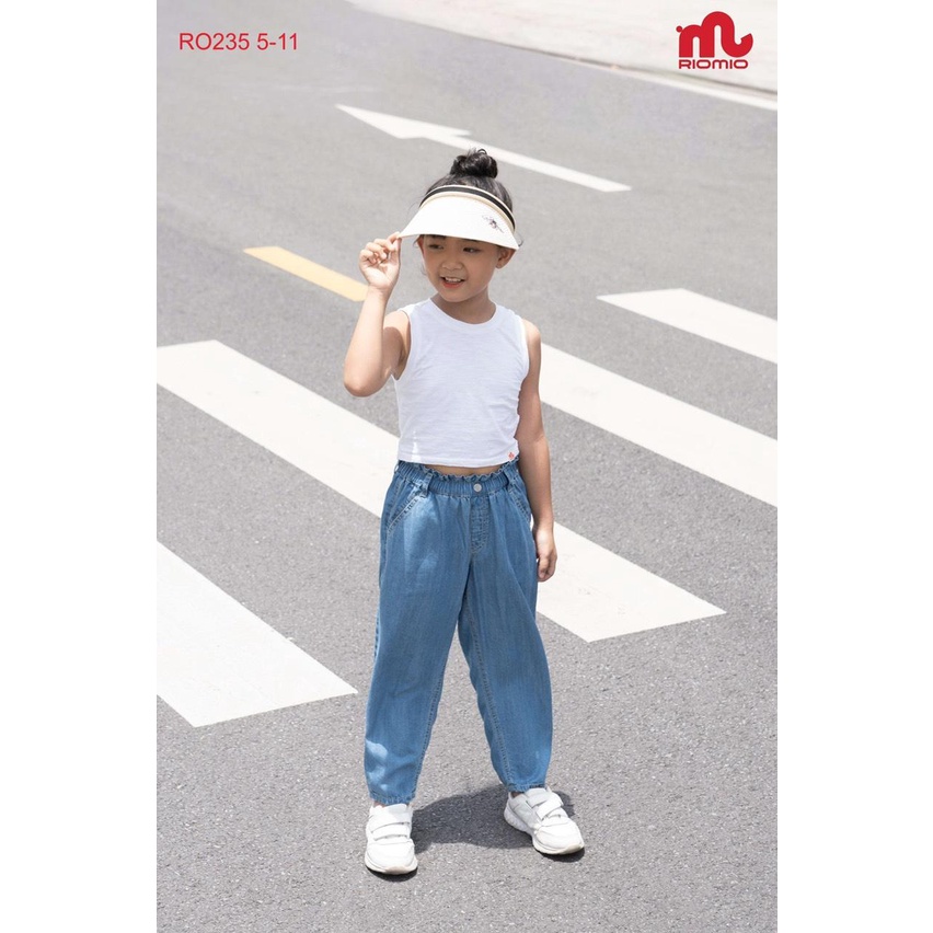 G38, Jean dài bé gái RM 18-47kg, chất jean mềm, dáng baggy rất đẹp