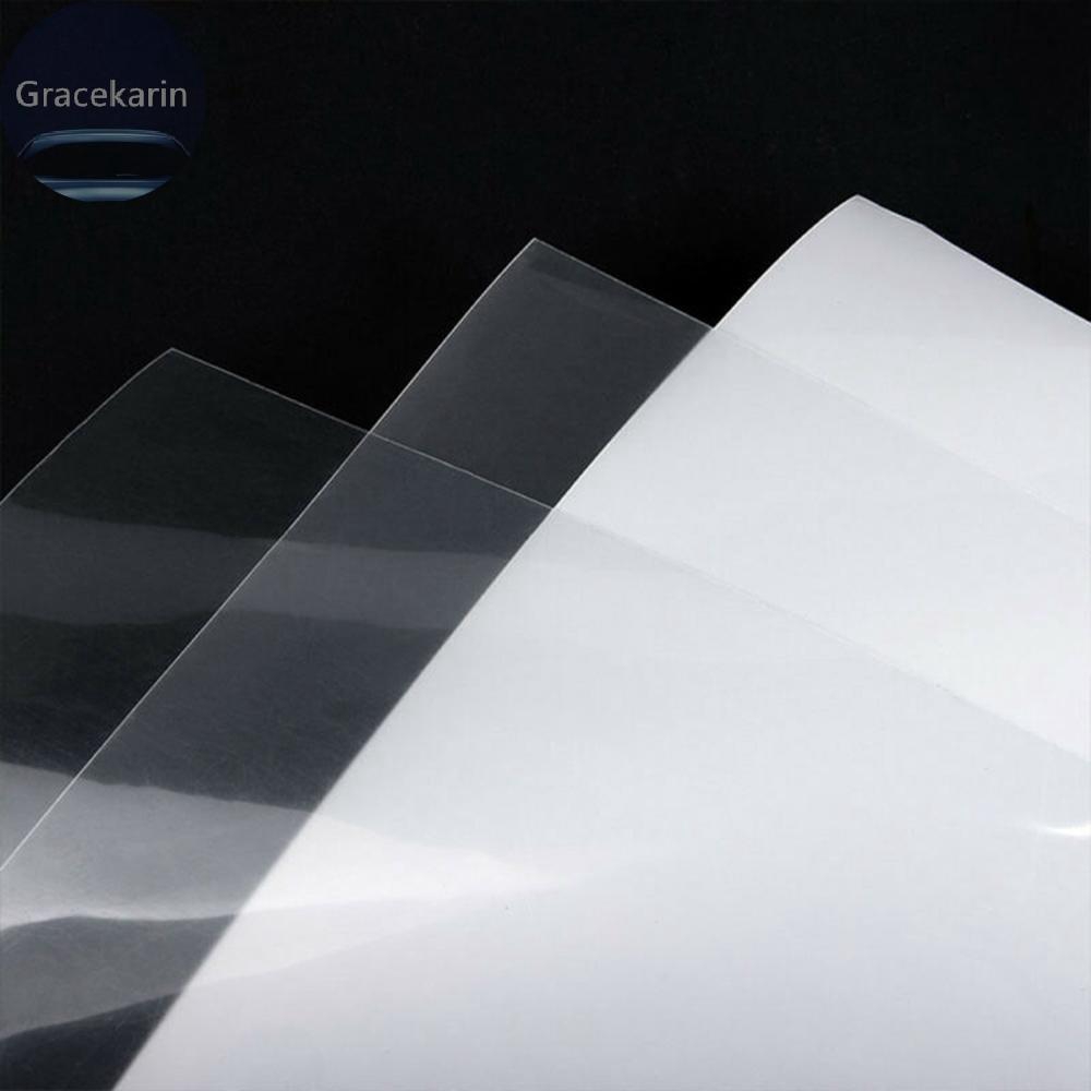 Đề Can Vinyl Trong Suốt 3 Lớp 300*30cm Chống Mòn Dán Bên Ngoài Xe Hơi