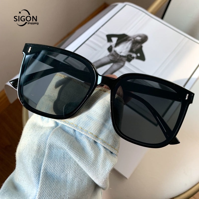 Kính Mát Gọng Tròn Chống Tia Cực Tím Thời Trang