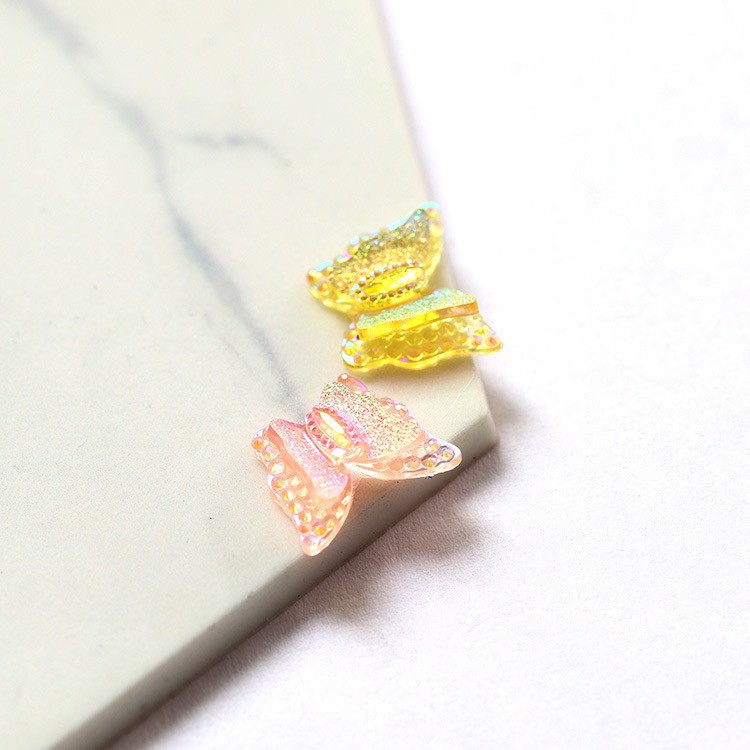 Charm Bướm Xà Cừ 2 Tầng Cánh Bướm TRANG TRÍ MÓNG