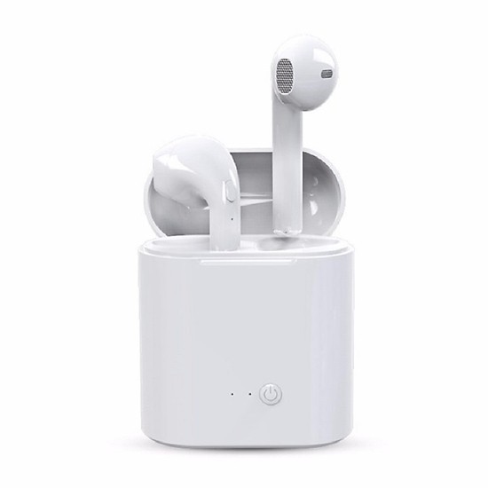 Tai nghe airpod i7 phiên bản đặc biệt với hộp sạc in nhiều hình ảnh khác nhau