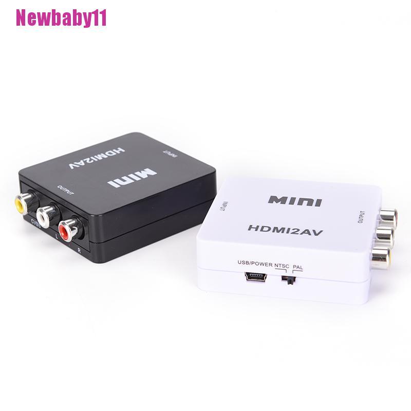 Đầu Chuyển Đổi HDMI Sang RCA AV / CVBS HD 1080P Mini HDMI2AV 11