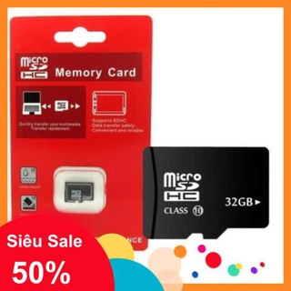 (Giá hủy diệt) Thẻ nhớ Micro SD 32GB tốc độ cao