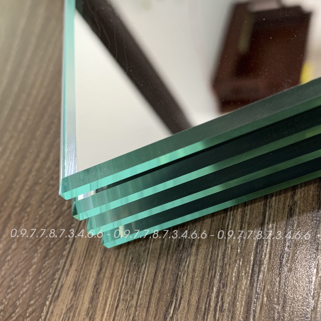 Gương dán tường, dán tủ quần áo soi toàn thân hình vuông kích thước 20x20 và 30x30 cm