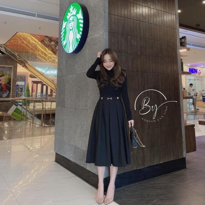 [Mã WARN30 hoàn 15% xu đơn 150k] Áo Thun Trơn Body Cổ Lọ Dài Tay Chất Zip Co Giãn Màu Đen/ Be/ Nâu/ Trắng | BigBuy360 - bigbuy360.vn