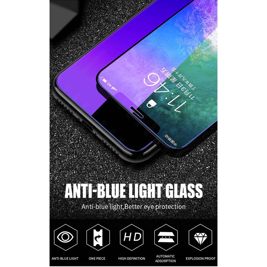 Miếng dán cường lực bảo vệ màn hình chống tia UV mạnh mẽ dành cho iPhone 12 Mini 11 Pro XS Max XR X 8 7 6 6s Plus