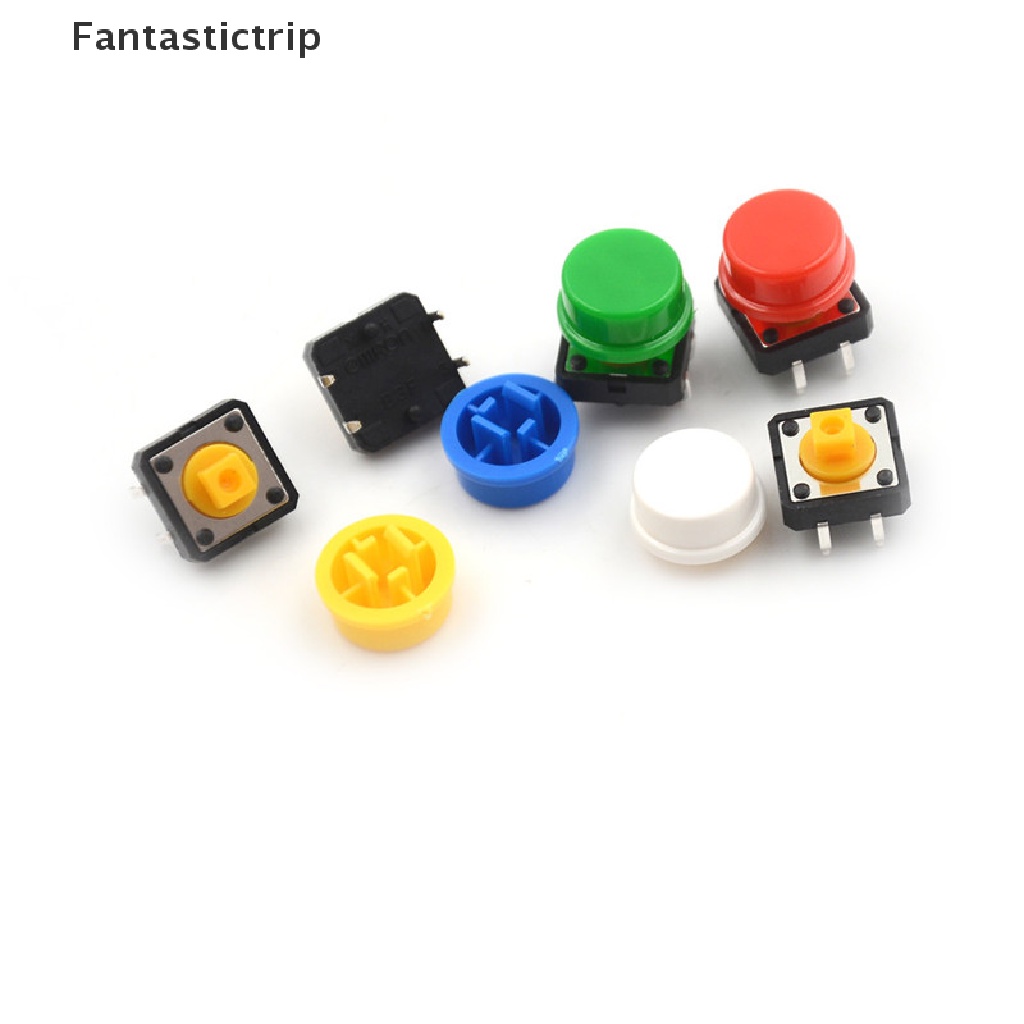 Set 25 Nút Ấn Có Công Tắc Micro 12x12x7.3mm