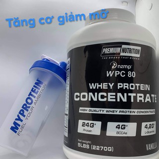 WHEY PROTEIN CONCENTRATE 80% NZMP Hũ lớn 2,27KG – 5lbs