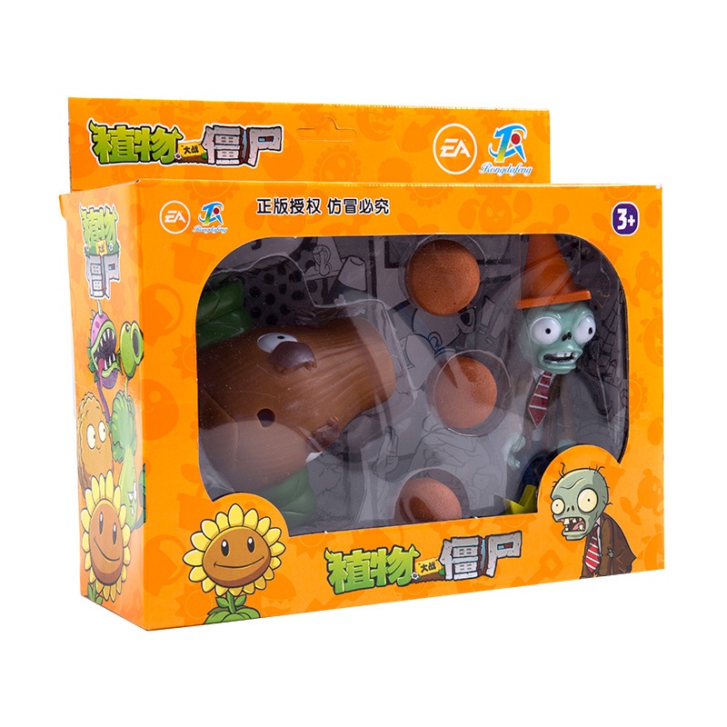 Đồ chơi bắn zombie, mô hình game Plants Vs Zombies thú vị cho trẻ em