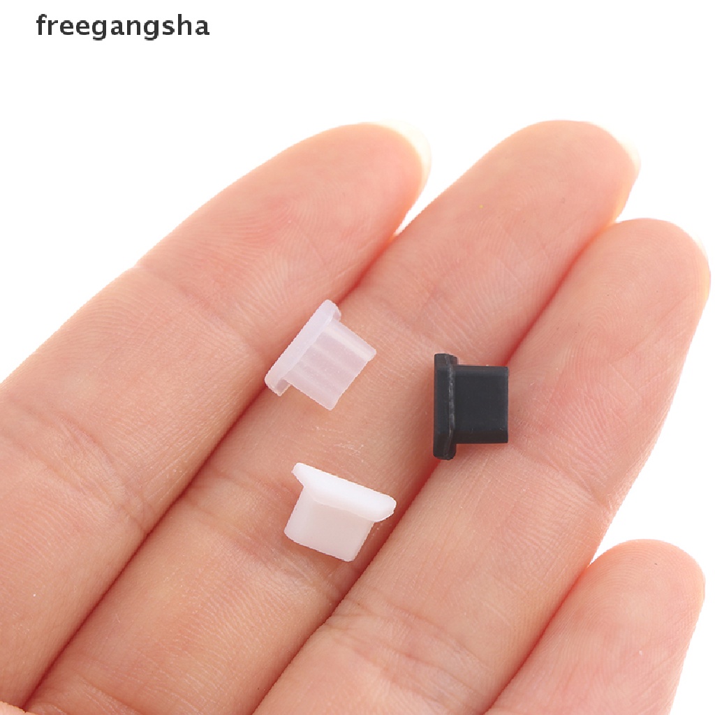 [FREG] 10pcs Universal Micro-USB Dust Plug Charger Port Cover Cap Female Jack Interface FDH