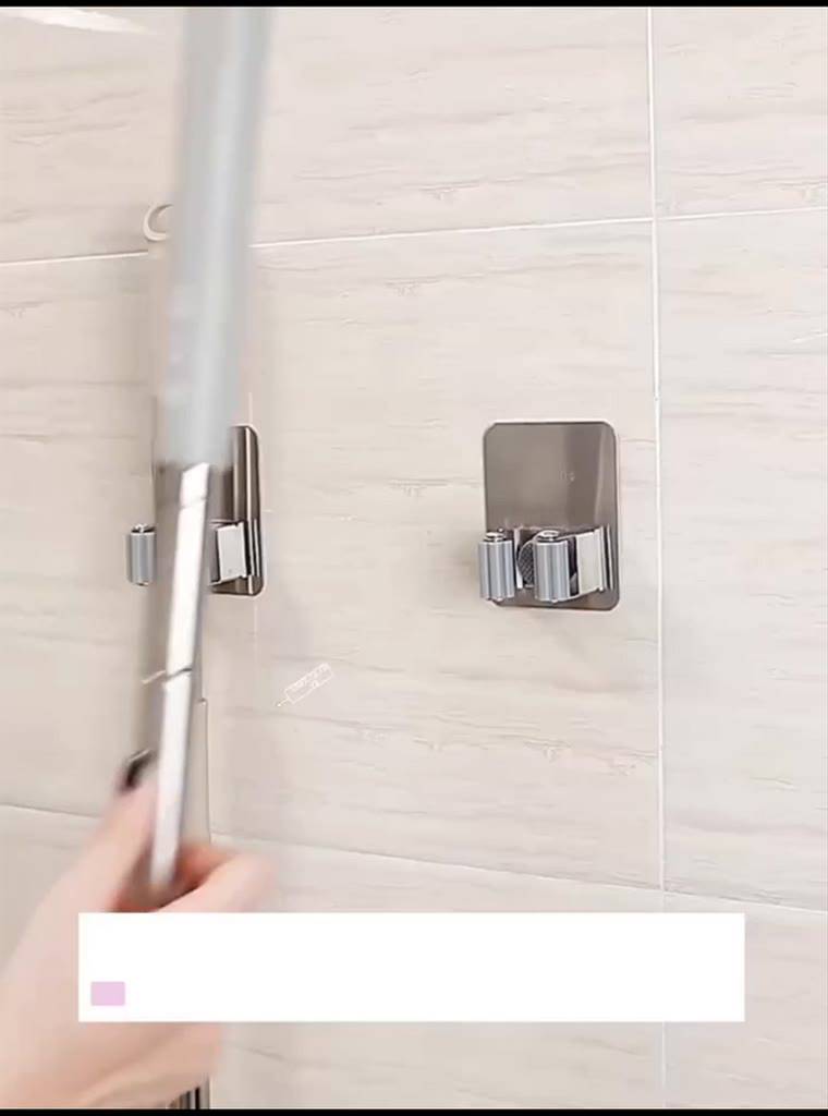 Móc Treo Nhà Tắm Inox 304, Kẹp Chổi Lau Nhà Kèm Móc Gắn Tường Thông MInh Tiện Ích Gia Đình | BigBuy360 - bigbuy360.vn