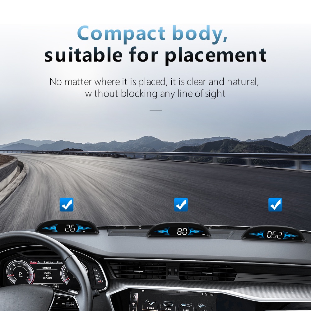 Bộ HiểN Thị TốC Độ HUD OBD2 OBD2 Cho Xe Hơi