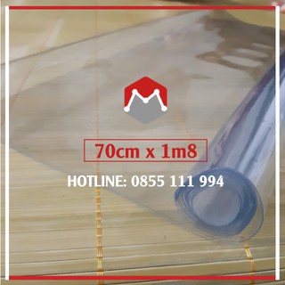 Tấm ga trải giường spa tắm trắng loại nhựa trong suốt kích thước 70cm x 1m8