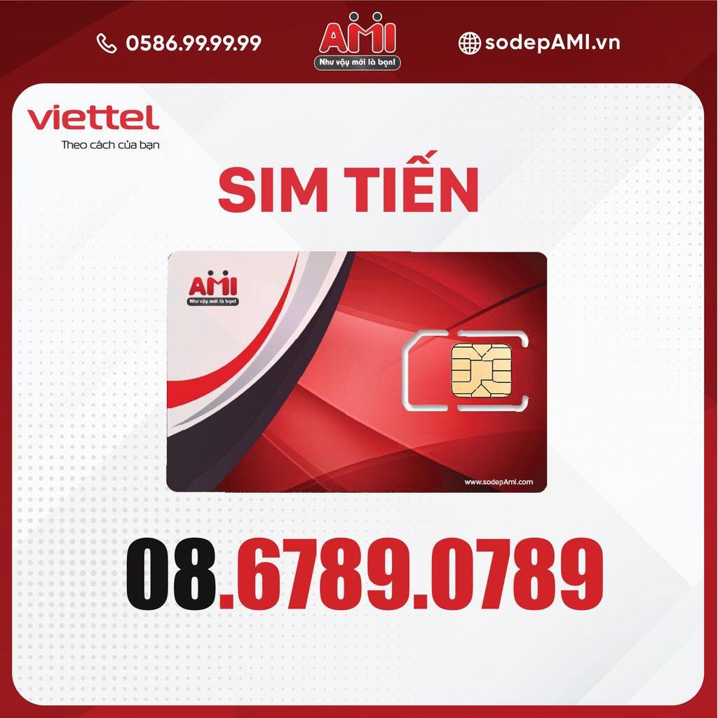 Sim Sảnh Tiến Đuôi 0789 Viettel Đẹp - Sống Bằng Tình Cảm, San Bằng Tất Cả