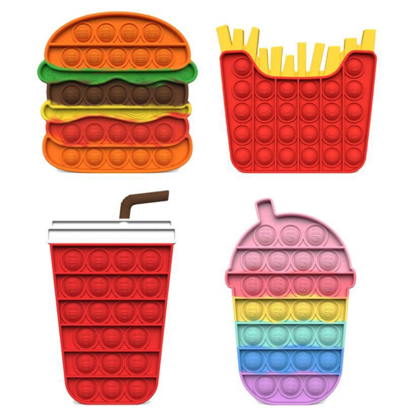 Đồ Chơi Cầm Tay Fidget Spinner Hình Bánh Hamburger