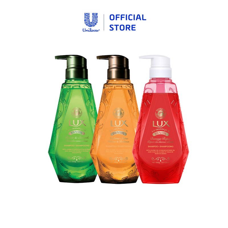 [Mã COSUI03 giảm 8% đơn 150K] Dầu gội chăm sóc tóc chuyên sâu Lux 450g