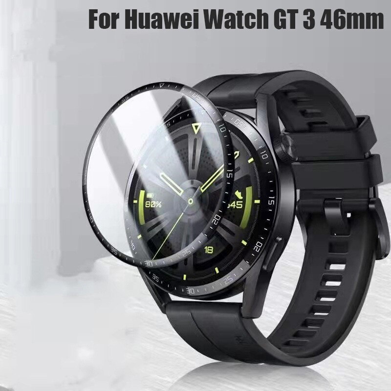 Set 2 miếng dán bảo vệ màn hình đồng hồ thông minh chống trầy xước thích hợp cho Huawei Watch GT 3 42mm 46mm
