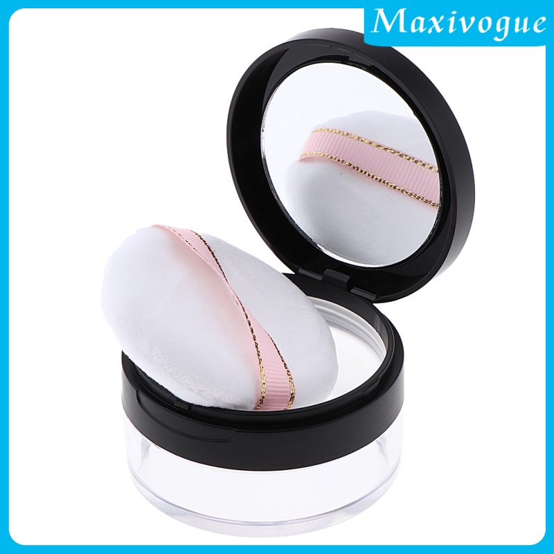 Hộp Rỗng Đựng Phấn Má Hồng 20g Màu Đen
