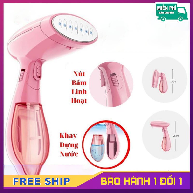 Bàn Là Hơi Nước Cầm Tay SK-3060 Công Suất 1500W, bàn ủi hơi nước cầm tay mini mẫu mới 2022