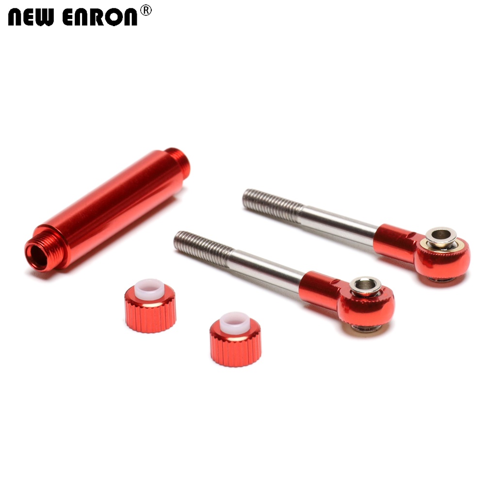 75mm 80mm 85mm 90mm 95mm 100mm Thanh kéo liên kết Servos có thể điều chỉnh cho RC Car 1/10 Axial SCX10 Traxxas TRX4 D90 HSP KYOSHO