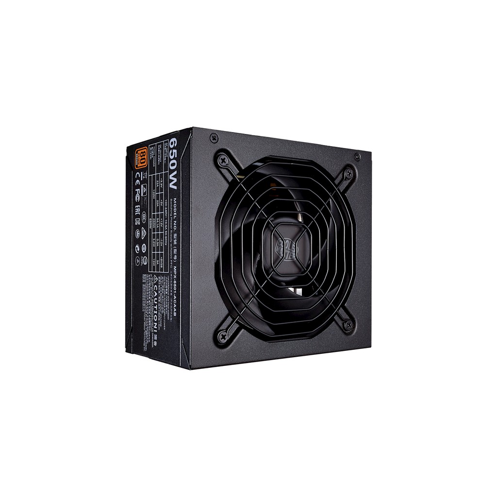 Nguồn Cooler Master MWE BRONZE 650 | 650W | 80 Plus Bronze ( Mới, Chính Hãng, Bảo Hành 36 Tháng )