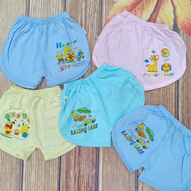 SET 5 QUẦN NGẮN THỂ THAO MÀU CHO BÉ 4-16 KG