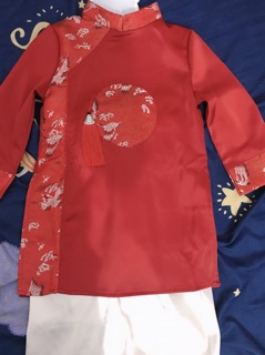 thanh li Áo dài diện tết cho bé