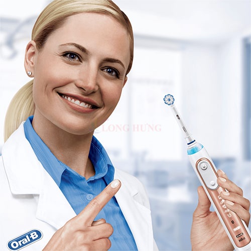 Bàn chải điện Oral-B Genius X 20000 Luxe Edition - Hàng nhập khẩu