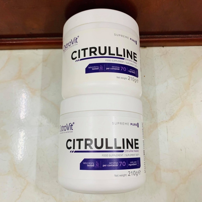 Citrulline Malate  - Giúp Tăng Sức Mạnh, Sức Bền, Pre Workout, Bổ Sung Trước Khi Tập