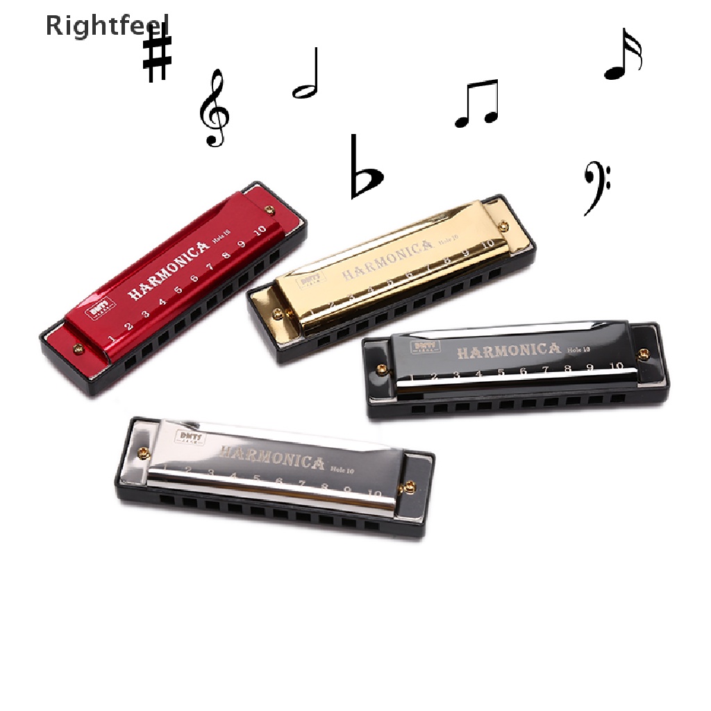 Kèn Harmonica 10 Lỗ Dành Cho Người Mới Bắt Đầu