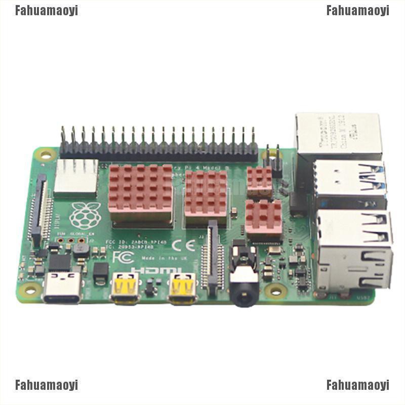 Bộ 4 Miếng Tản Nhiệt Bằng Đồng Cho Raspberry Pi 4b