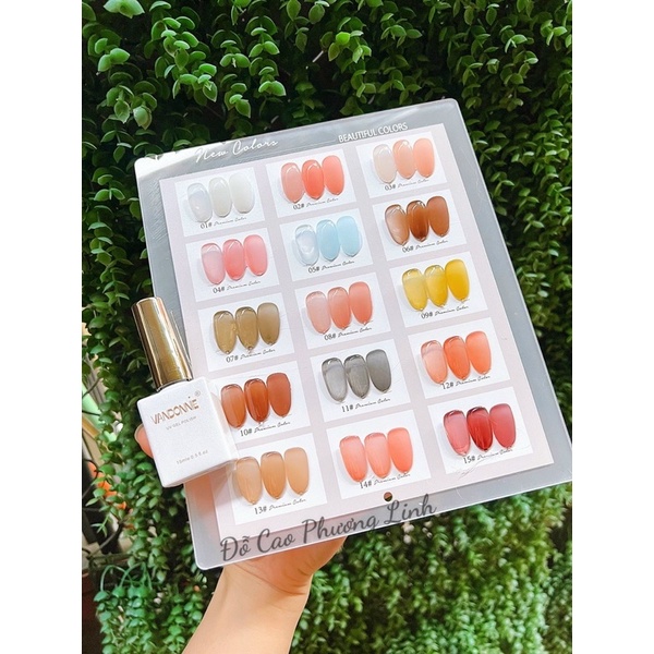 Sơn thạch 15 màu Vendeni ( Tặng Bảng Màu )