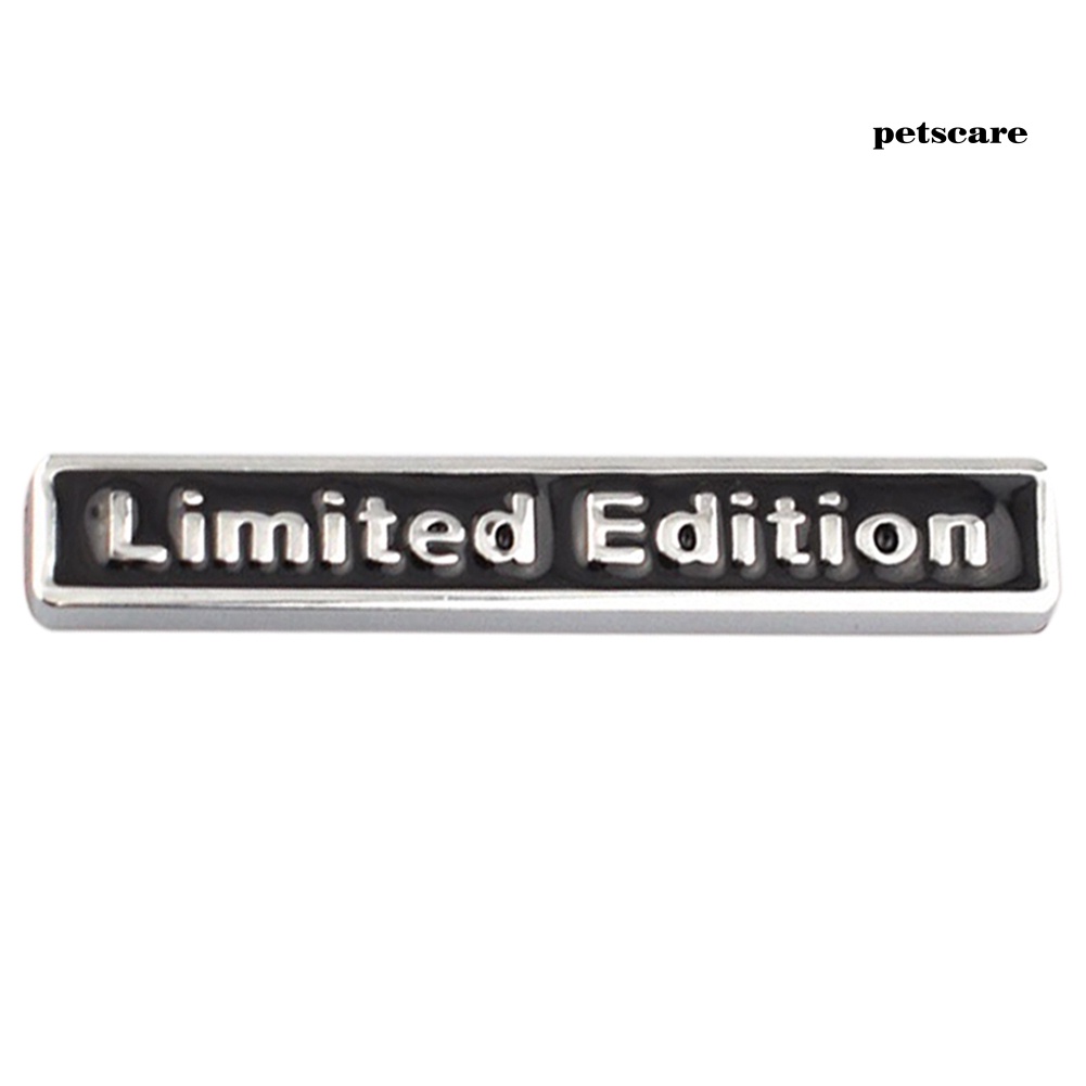 Miếng Dán Trang Trí Thân Xe Hơi In Chữ Limited Edition | BigBuy360 - bigbuy360.vn