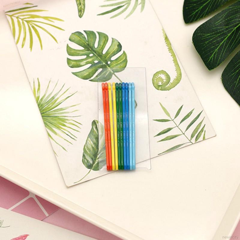 Set 10 kẹp tóc nhiều màu dễ thương cho bé gái