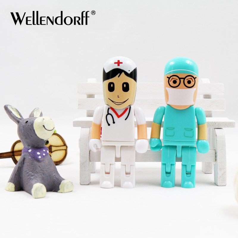 Ổ đĩa USB 512GB hình bác sĩ