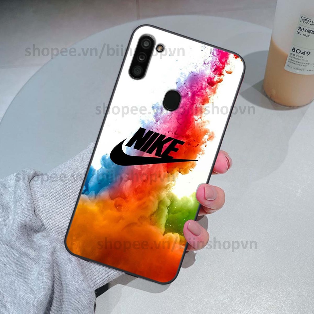 Ốp Samsung A11 / M11 in hình thương hiệu nhiều màu sắc thể thao cá tính thời trang