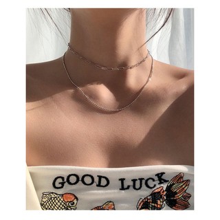Dây chuyền 2 lớp mảnh