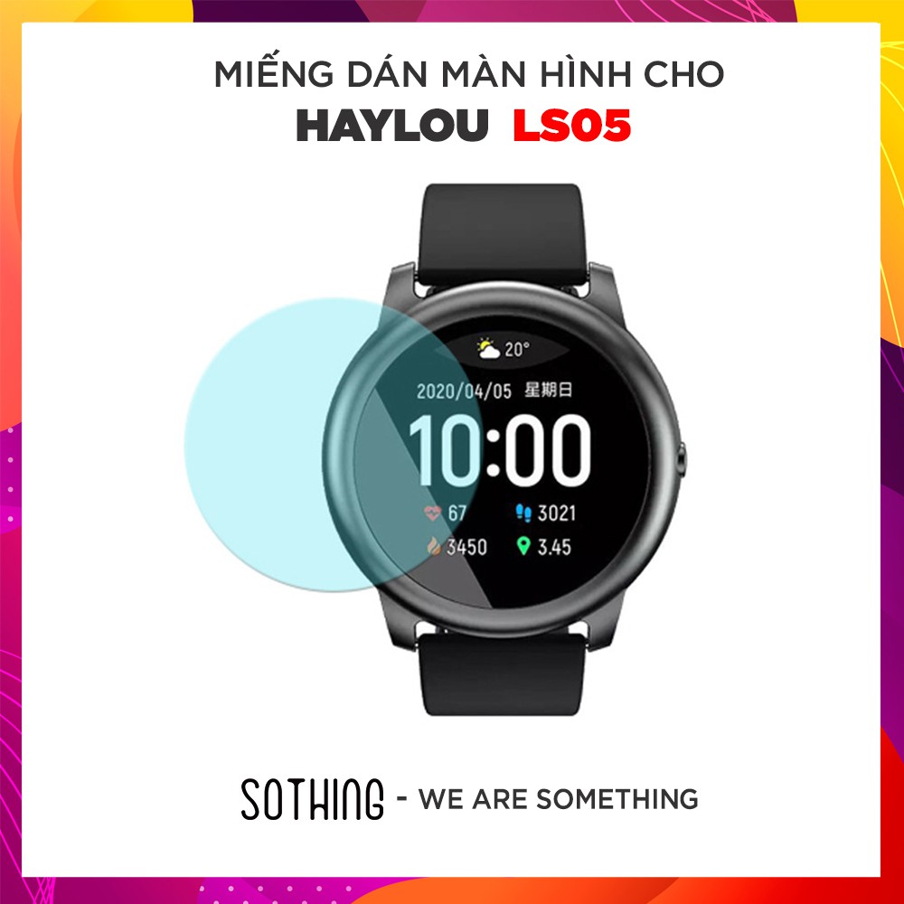 Miếng Dán Màn Hình Đồng Hồ Thông Minh Haylou LS05