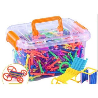 Bộ ghép hình que giúp bé thông minh