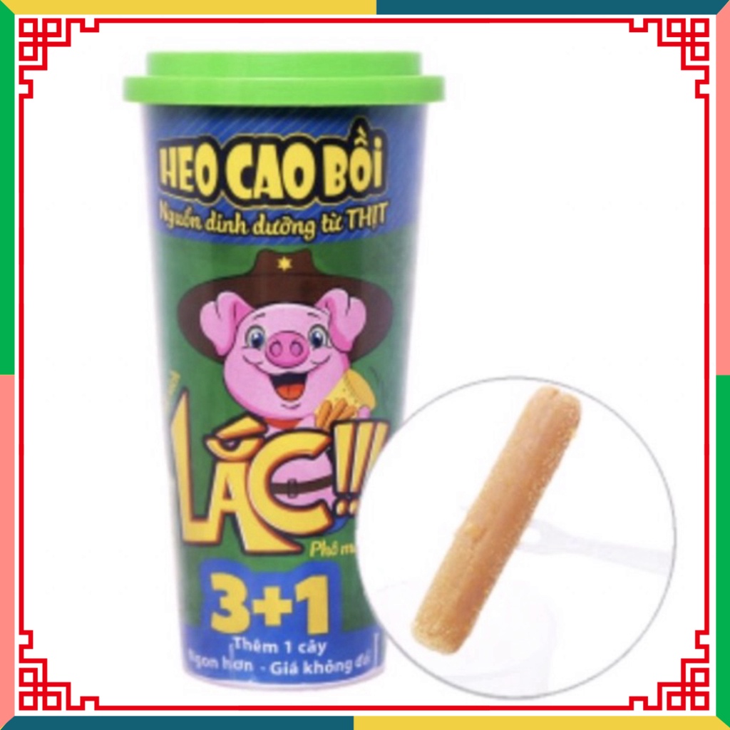 Xúc Xích Heo cao bồi 3+1 cây 1 Hộp  taphoatoanngocc