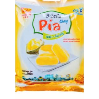 Sỉ 20b Bánh pía kim sa chay đậu sầu riêng Tân Huê Viên 500g