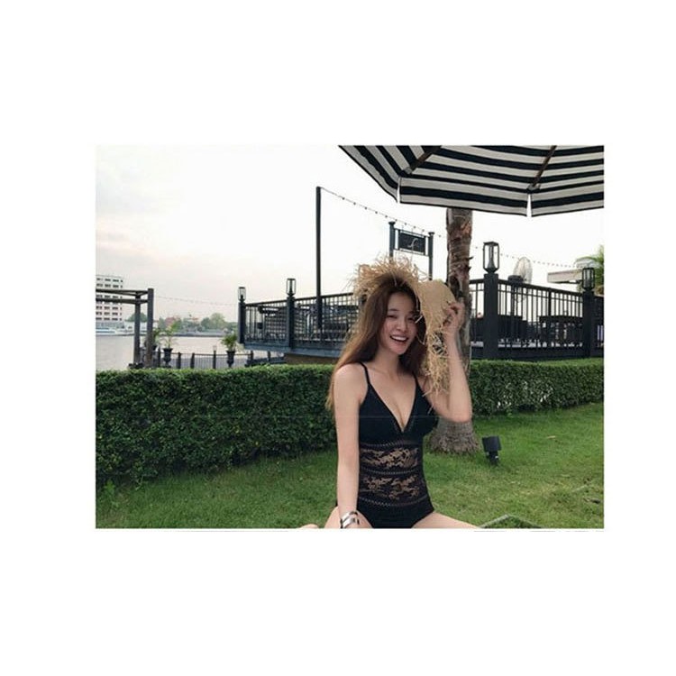 🍁 Bộ bơi đi tắm biển nữ Bikini 1 mảnh (Set 2 đồ Áo liền quần) Ren 18006 II VIỆT NAM | BigBuy360 - bigbuy360.vn