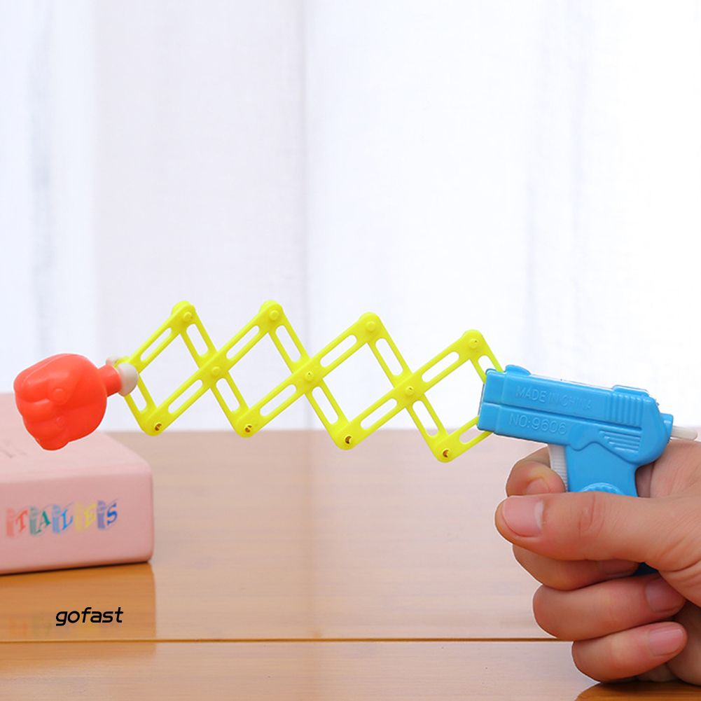 Đồ chơi lò xo bằng nhựa kiểu bắn nắm đấm vui nhộn dành cho trẻ em