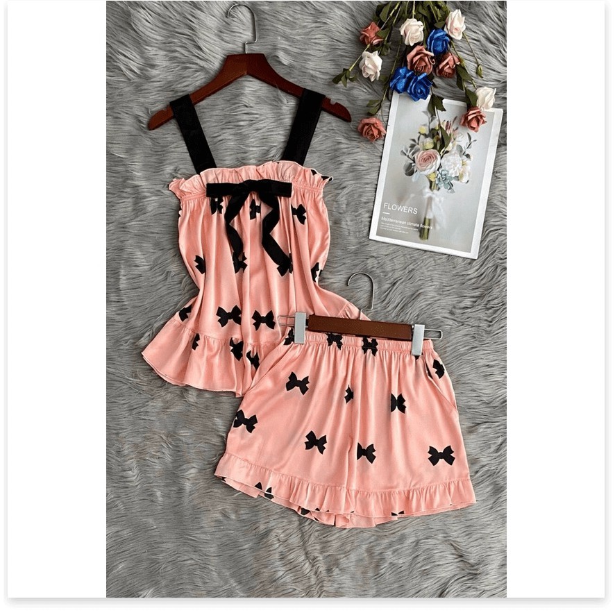 SET BỘ ĐỒ NGỦ NỮ NGẮN SIÊU ĐẸP , CỰC HOT HÈ 2021 KOKO MI STORE